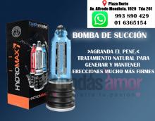 AGRANDAMIENTO DEL PENE NATURALMENTE BOMBAS DE SUCCION